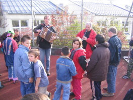 Yves Leblanc & Mike James in der Klosterbergschule