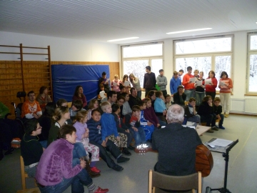 Probe f&uuml;r den Weihnachtsgottesdienst