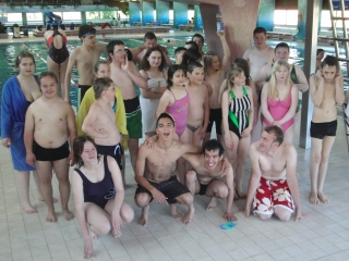 Schwimmfest im Gmünder Hallenbad
