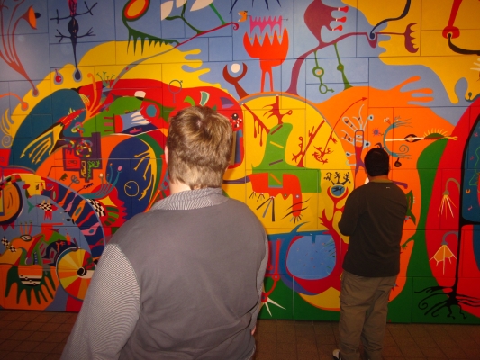 Ausstellungsbesuch im Unikom