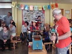 Yves Leblanc in der Klosterbergschule