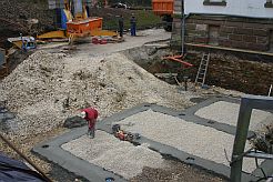 Baustelle Klosterbergschule April 2016