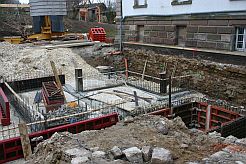 Baustelle Klosterbergschule April 2016