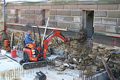 Baustelle Klosterbergschule Mai 2016