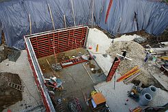 Baustelle Klosterbergschule Mai 2016