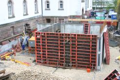Baustelle Klosterbergschule Mai 2016