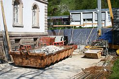 Baustelle Klosterbergschule Mai 2016