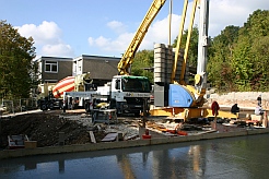 Baustelle Klosterbergschule Oktober 2016