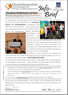 KBS Infobrief 18 Dezember 2018