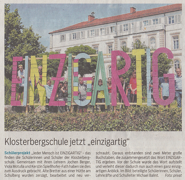 Bericht in der Tagespost