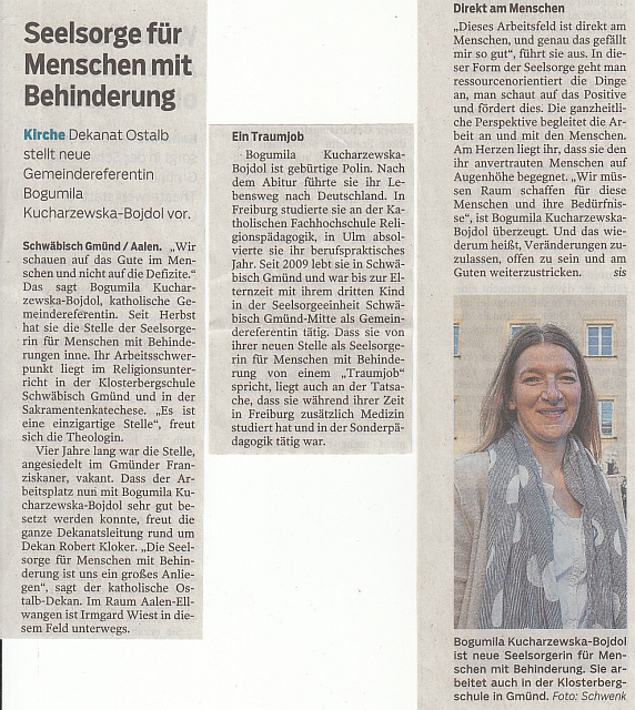 Bericht in der Gm&uuml;nder Tagespost