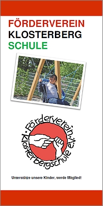 Der Flyer des F&ouml;rdervereins als PDF